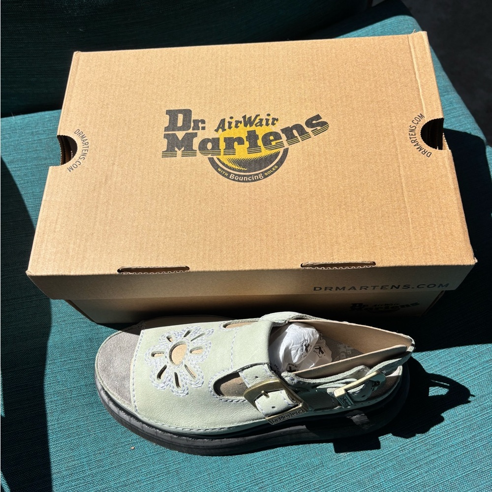 Dr. Martens dunnet flower Sandals - sage green - Picture 2 of 5